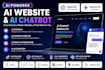 build ai integrated website, ai chatbot, and ai web app