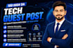 build powerful tech backlinks with premium tech guest posts