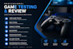 test new game qa tester beta testing video game user testing, steam app reviews