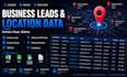 scrape business leads and location data