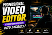 edit engaging youtube shorts professionally
