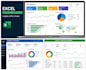 create professional excel dashboard and data visualization