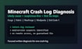 optimize and diagnose your minecraft modpack crash or lag