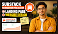 setup substack account substack newsletter design substack beehiiv newsletter