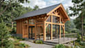 design 3d frame shed and custom timber