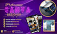 design professional canva templates, brochures, flyers, and social media