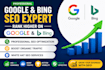 do google and bing SEO optimization