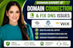 fix dns issues SSL setup and domain connection fast