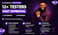 do 12 real testers for fast google play app testing