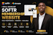 develop a fully responsive softr membership website