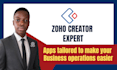 build custom zoho creator app workflows, zoho creator expert