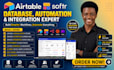build or setup airtable database, airtable integration, airtable automation