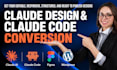 claude design conversion claude code figma react claude design to wordpress