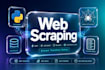 do professional python web scraping, data collection, and etl