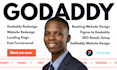 godaddy website design, godaddy website redesign, godaddy booking website design