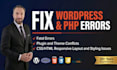 fix wordpress and PHP errors
