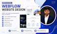design website or convert figma to webflow with cms