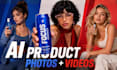 create realistic ai product photography and ai product video