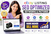 create professional ebay listings that boost sales