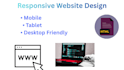 build a responsive landing page website