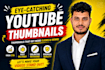 design a professional youtube thumbnail