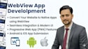 convert your website into an android and ios web view app
