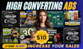 do facebook ads design, social media post design,ad creative