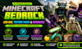 design a custom premium minecraft bedrock addon texture pack and datapack today