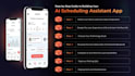 develop ai meeting scheduling app, calendar sync app, reminder app