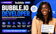 build bubble io web app, bubble website, bubble io app developer mvp saas API