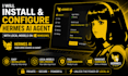 install and configure hermes ai agent with local models on windows
