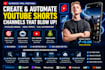 create youtube shorts channel