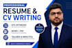 write a professional resume, CV and cover letter that gets you hired