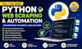 build python web scraping, data extraction, automation playwright, web crawler