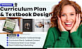 design ebook course content educational workbook, textbook, curriculum plan kdp