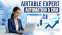 setup airtable database crm expert, airtable automation, airtable softr webapp