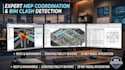 do mep coordination, bim clash detection, revit mep modeling and shop drawings