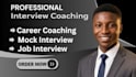 provide professional mock interview practice and expert job interview coaching
