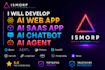 develop ai web application ai agent ai chatbot ai software ai saas app developer