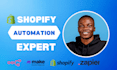 n8n shopify automation shopify ecommerce automation make com zapier automation