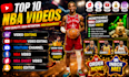 create and edit monetizable top10 nba youtube video