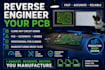 reverse engineer, circuit clone pcb,modifypcb,generate schematic and geber files