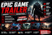edit a high impact cinematic game trailer, promo video, game teaser, game ads