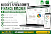 build monthly budget tracker, finance tracker, expense tracker on google sheet