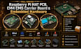 design raspberry pi hat pcb, cm4 cm5 carrier board and embedded hardware