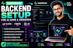 setup supabase backend for lovable ai rork app and ai saas