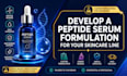 develop a peptide serum formulation for your skincare line