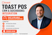 integrate toast pos with CRM and quickbooks