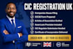 register your cic with companies house UK fast