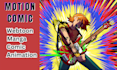 create cinematic motion comic, manga, webtoon animation